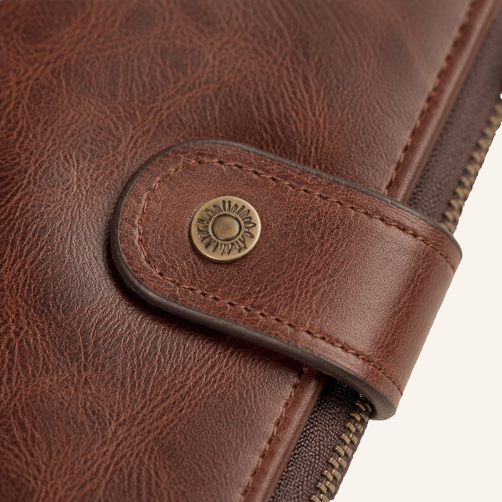 CAMERON™ — Men's RFID Leather Wallet
