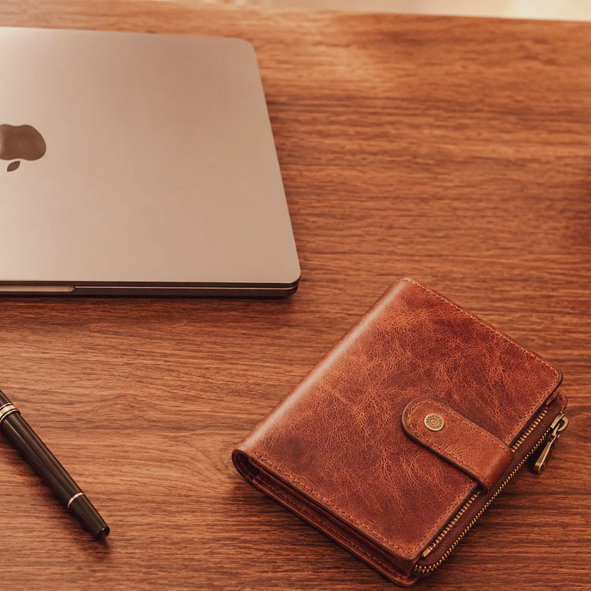 CAMERON™ — Men's RFID Leather Wallet