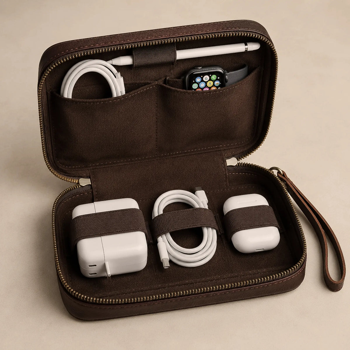 NOMAD™ — Leather Tech Organizer